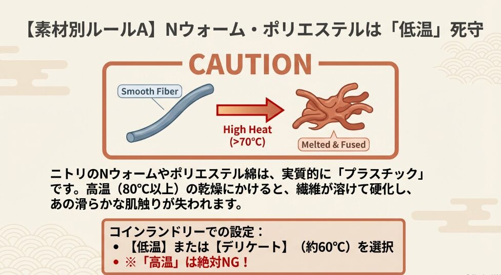 Nウォームの吸湿発熱を守るおしゃれ着洗剤