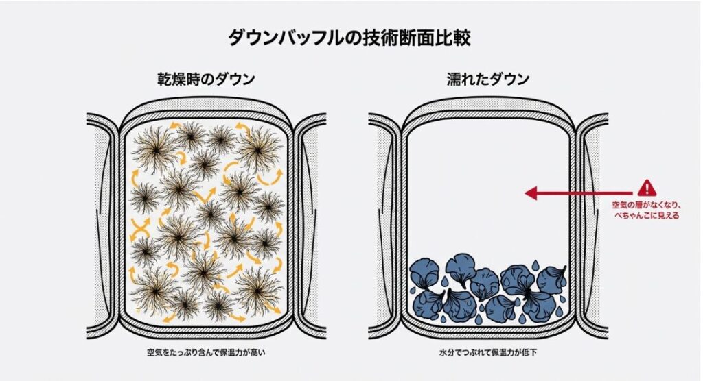 ぺしゃんこになるロフト喪失が起きる物理的な理由