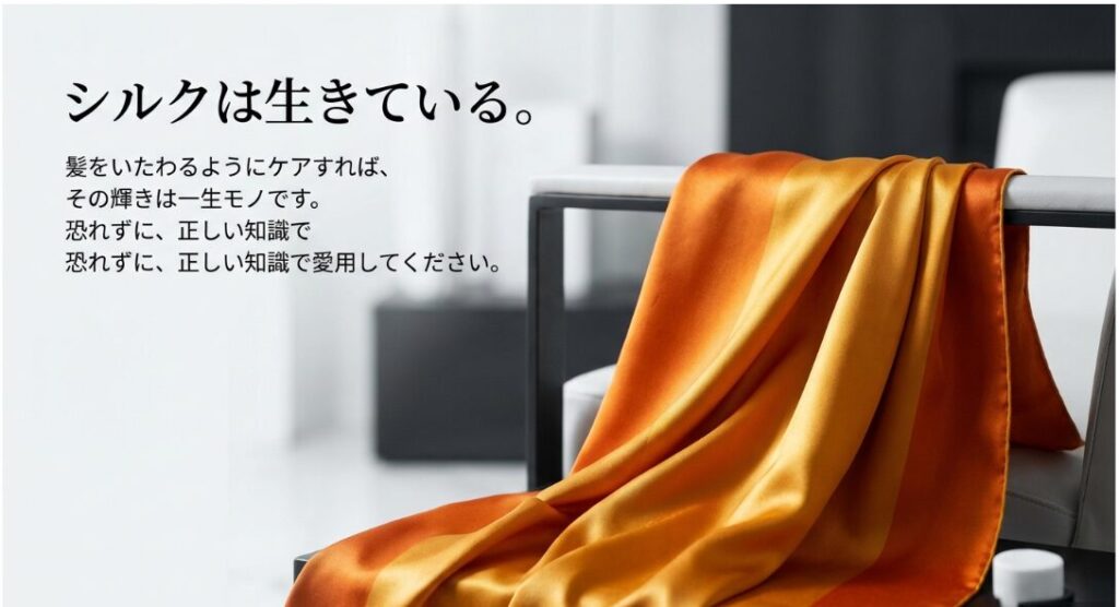 シルクは生きてる