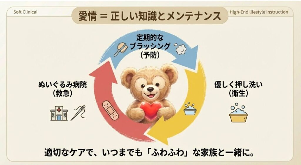 ダッフィーの洗濯で失敗した不安を解消し輝きを戻そう