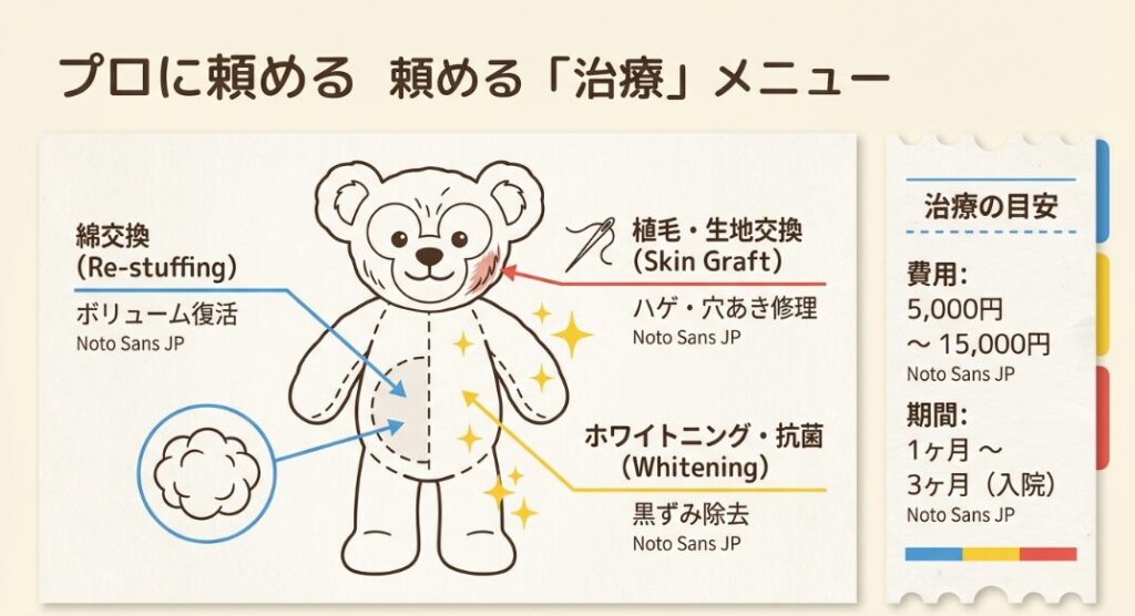 プロの業者は、専用の洗剤や超音波洗浄、そして熟練の職人技