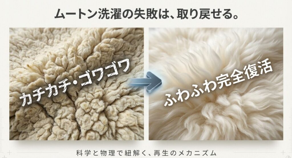 ムートン洗濯失敗を全解決！