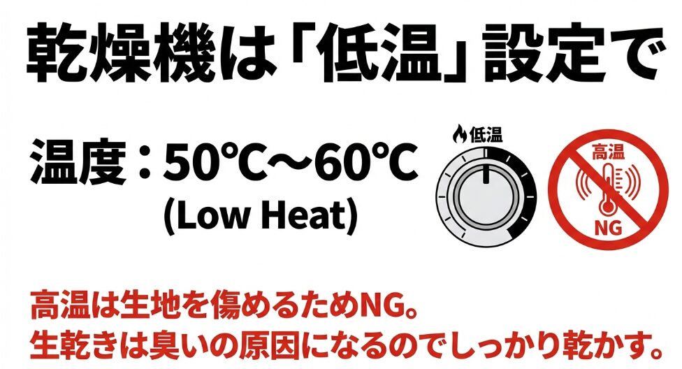 失敗を挽回するための乾燥機設定とコツ