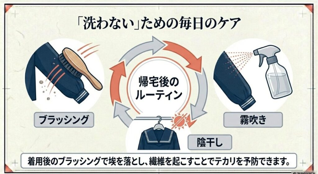 家庭とプロを賢く使い分け三年間新品の美しさを保つ道