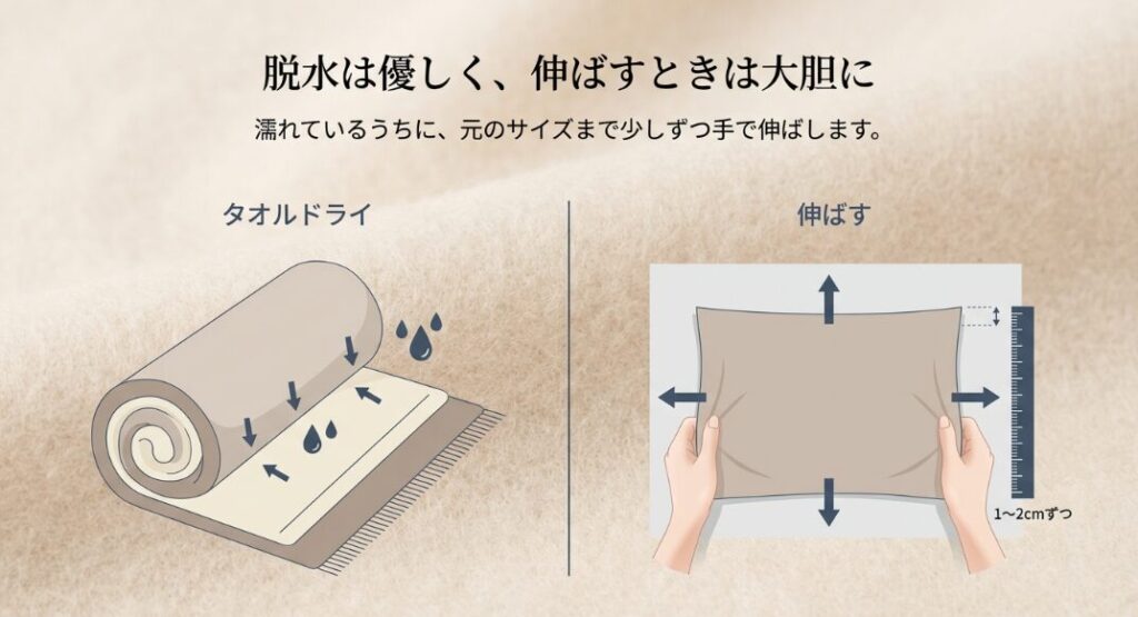 次は失敗しない！摩擦をゼロにする「押し洗い」の鉄則