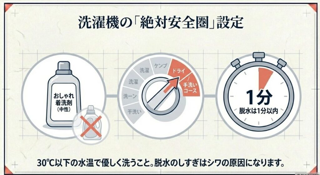 汚れの正体を見極める洗剤選びと脱水１分の絶対ルール