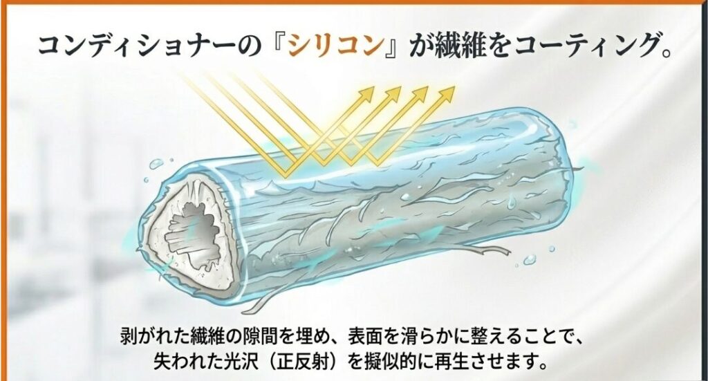 コンディショナーによる修復術