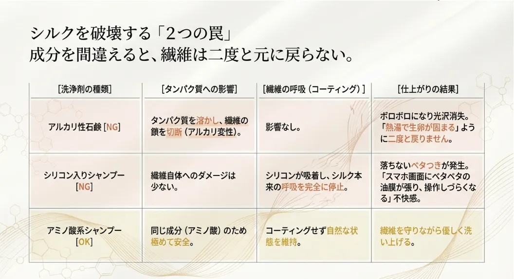 30度のぬるま湯で！繊維の「膨らみ」を最小限に抑えるコツ