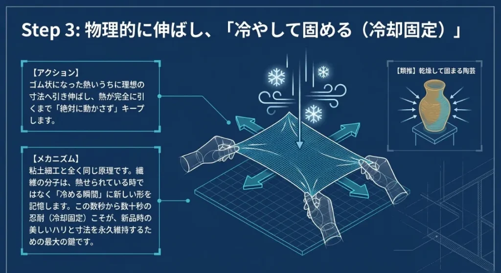 【復活術③】物理的に引き伸ばして固める「垂直プレス」のコツ