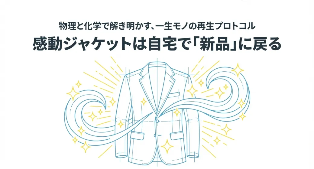 ユニクロ感動ジャケットの洗濯方法