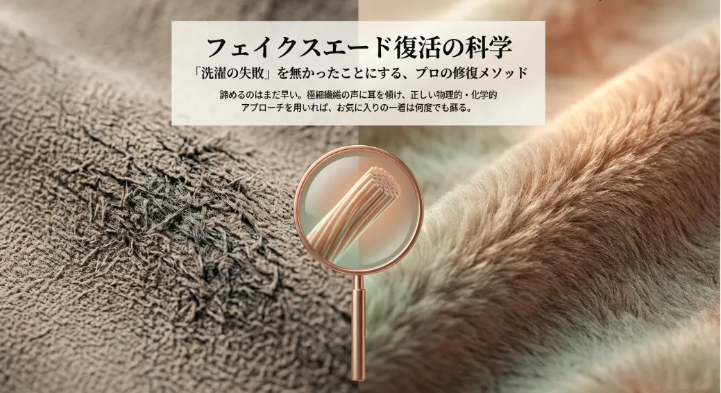 固まった毛並みはスチームとブラシで必ず蘇る