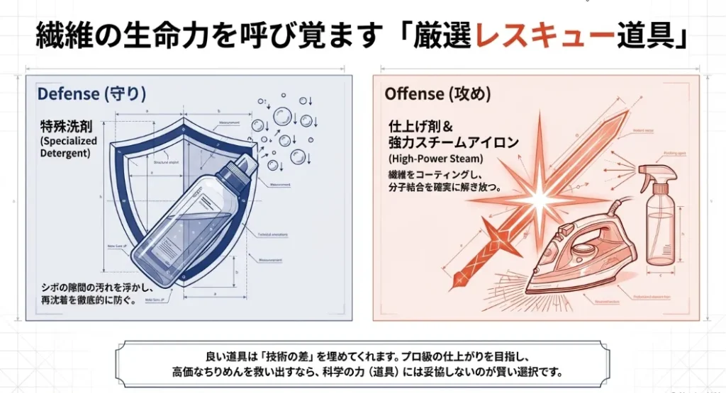 失敗ゼロを叶える！ちりめん専用の厳選メンテナンス道具