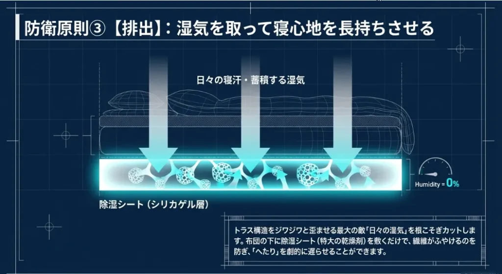 寝具の寿命を延ばす！湿気を取り除くメンテナンス習慣