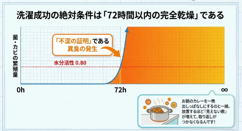 枕の洗濯は「72時間以内の完全乾燥」が成功の命