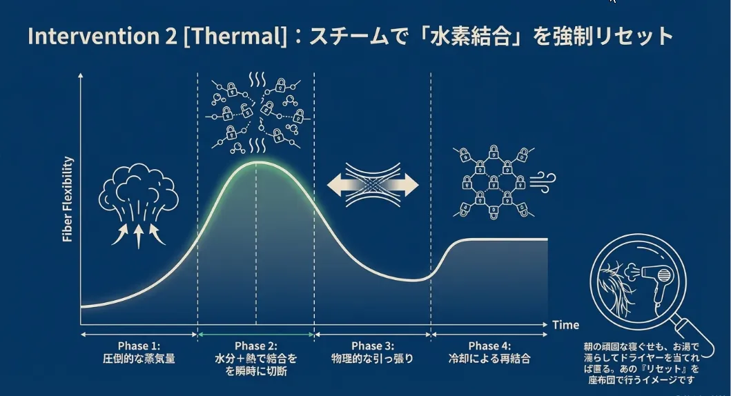 水を含んだ綿は想像以上に重い！ネットと空気の対流で時短乾燥を