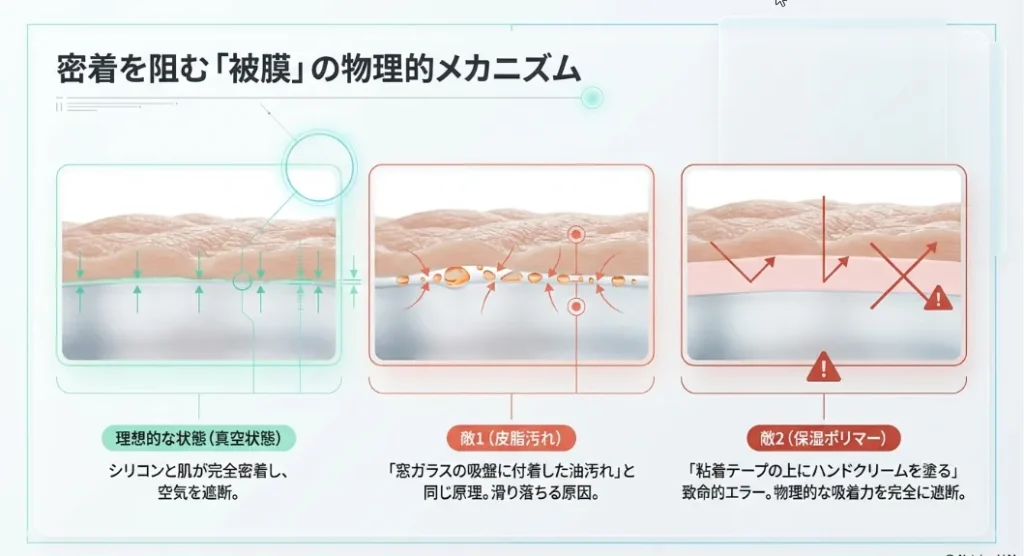 水洗いで粘着力を守る秘訣は「成分の無残留」にあり