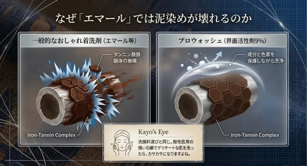 泥染めの艶を守る救世主！一般洗剤を卒業して専用洗剤を選ぶ理由