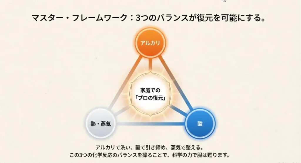 洗濯は失敗してもやり直せる！科学の力で愛着のある服を守ろう