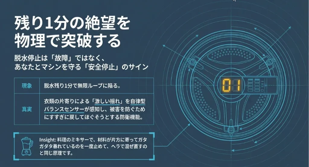 洗濯機が終わらない！残