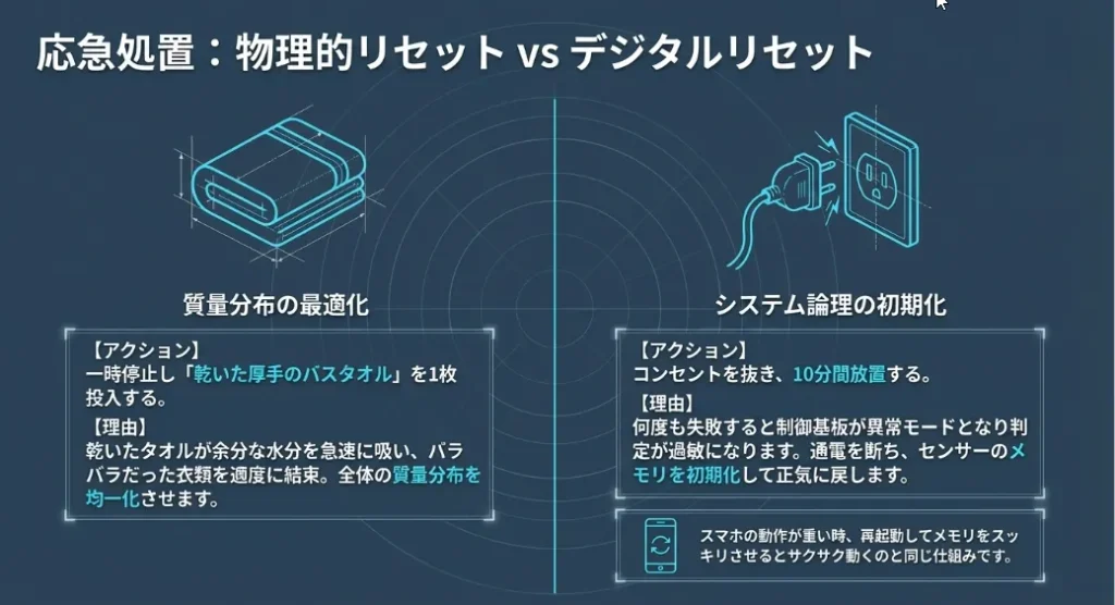 物理で解決！脱水ループを最速で抜ける3つの即効ワザ