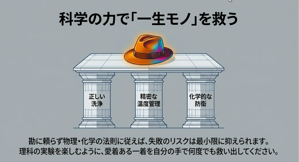 科学の力で「また被れる」喜びを取り戻しましょう