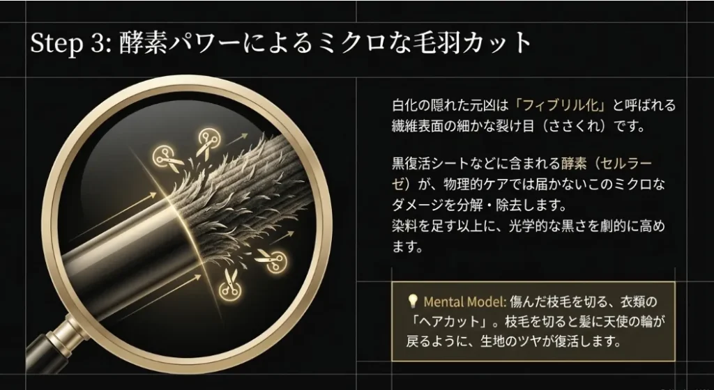 酵素の力でささくれをカット！表面を平らに整える最新ケア